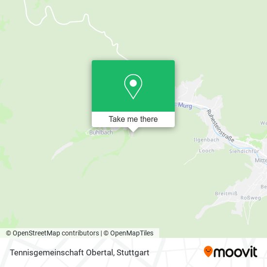 Tennisgemeinschaft Obertal map