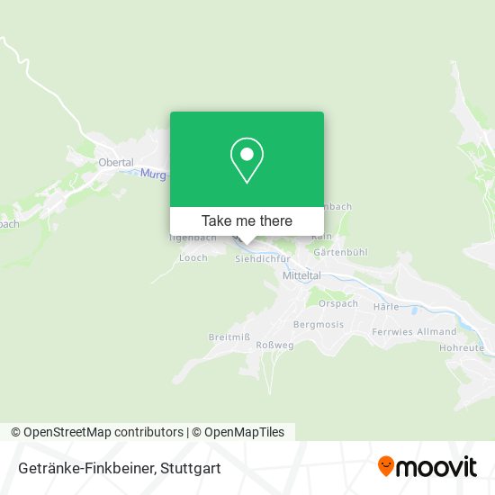 Getränke-Finkbeiner map