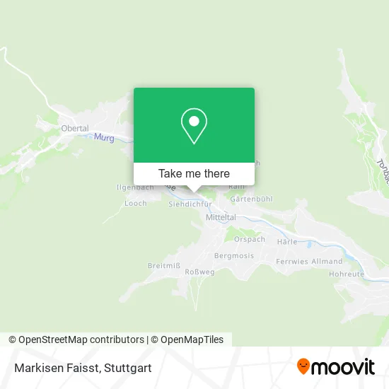 Карта Markisen Faisst