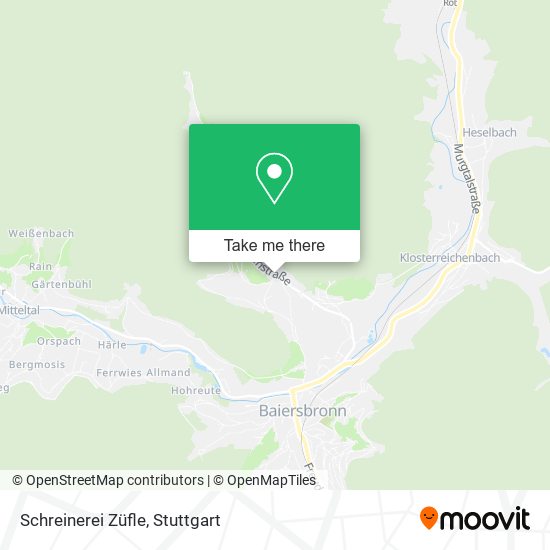 Карта Schreinerei Züfle