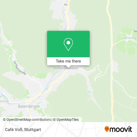 Карта Café Voß