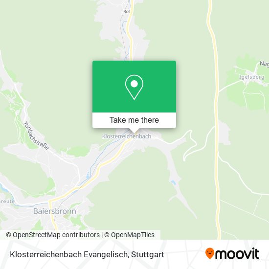 Klosterreichenbach Evangelisch map