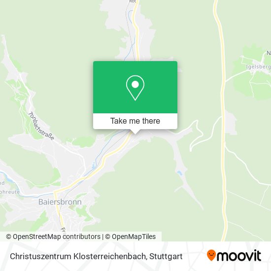 Christuszentrum Klosterreichenbach map