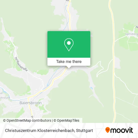 Карта Christuszentrum Klosterreichenbach