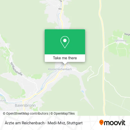 Карта Ärzte am Reichenbach - Medi-Mvz