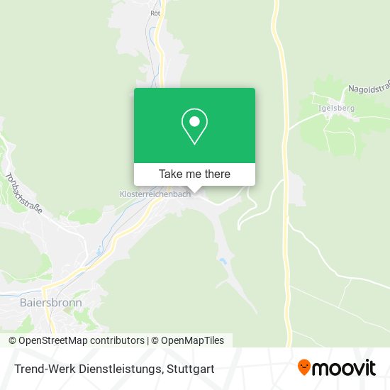 Trend-Werk Dienstleistungs map