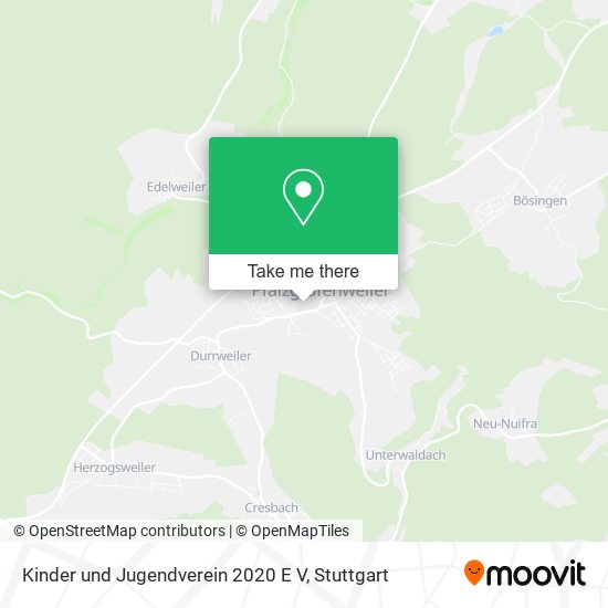 Kinder und Jugendverein 2020 E V map