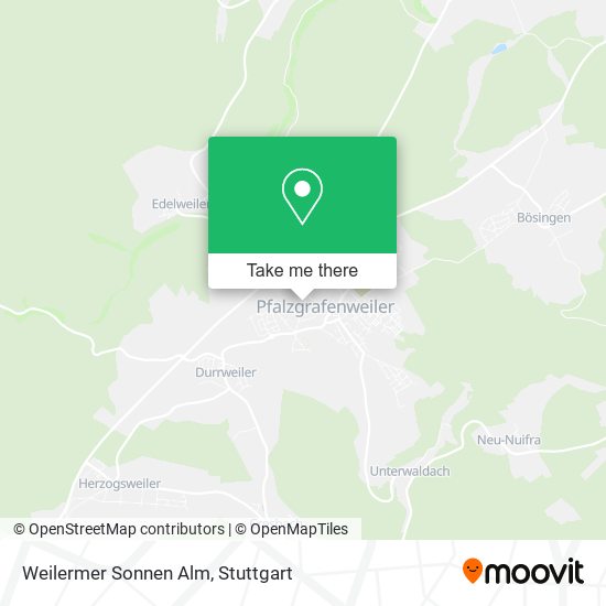 Карта Weilermer Sonnen Alm