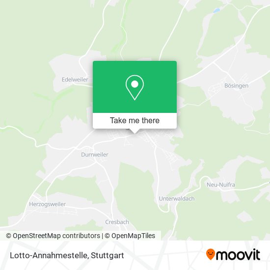 Lotto-Annahmestelle map