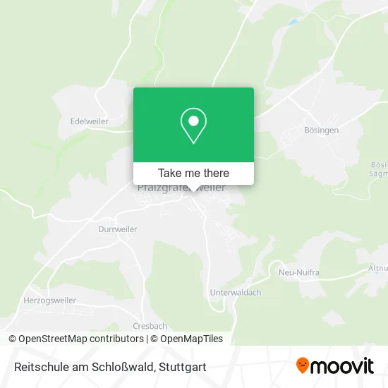 Карта Reitschule am Schloßwald