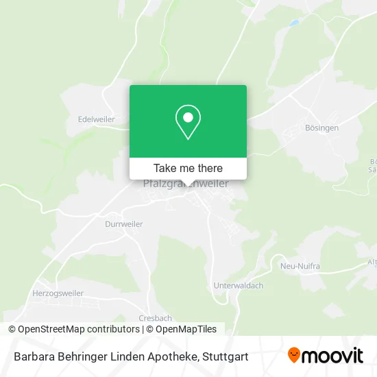 Карта Barbara Behringer Linden Apotheke