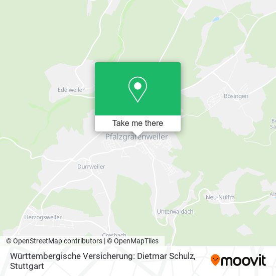 Württembergische Versicherung: Dietmar Schulz map