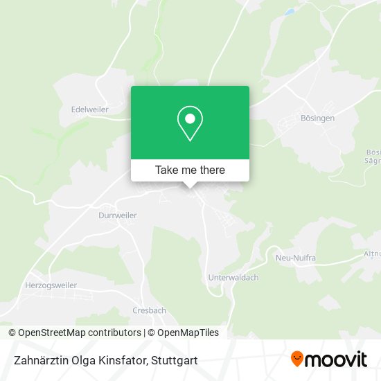 Карта Zahnärztin Olga Kinsfator