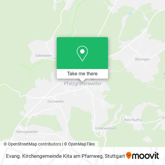 Evang. Kirchengemeinde Kita am Pfarrweg map