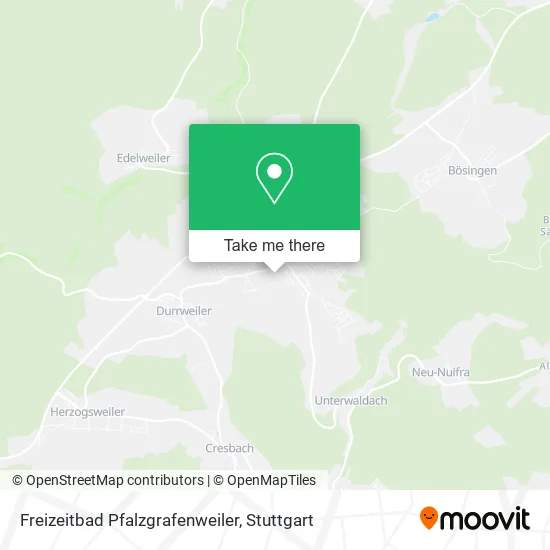 Карта Freizeitbad Pfalzgrafenweiler