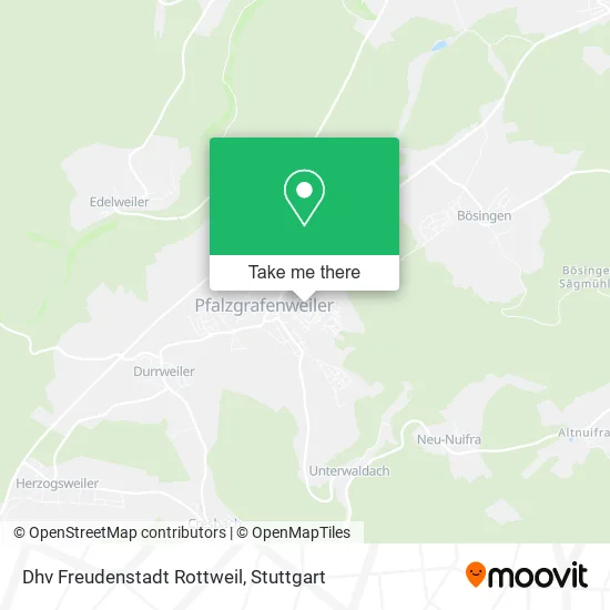 Карта Dhv Freudenstadt Rottweil