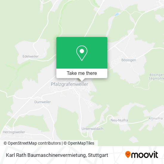 Karl Rath Baumaschinenvermietung map