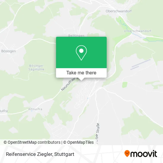 Карта Reifenservice Ziegler