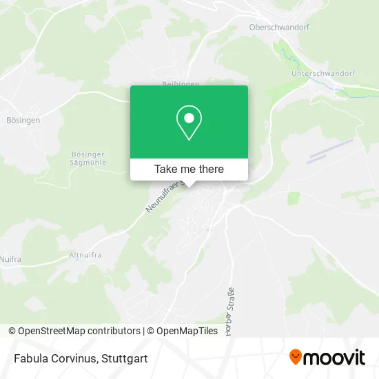 Карта Fabula Corvinus