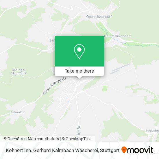 Карта Kohnert Inh. Gerhard Kalmbach Wäscherei