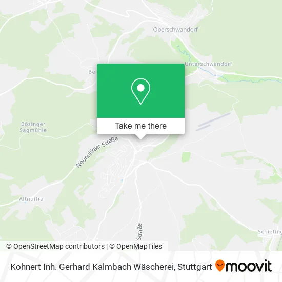 Карта Kohnert Inh. Gerhard Kalmbach Wäscherei