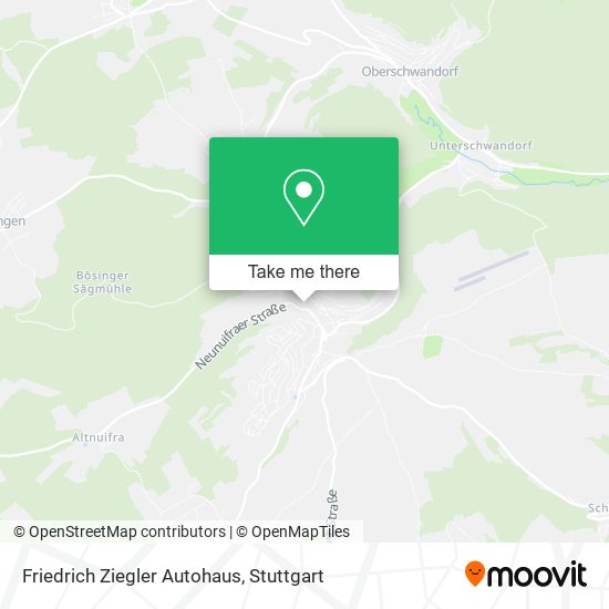 Friedrich Ziegler Autohaus map