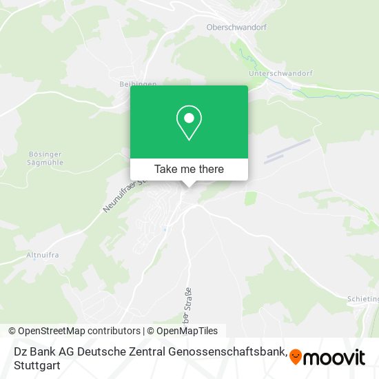 Dz Bank AG Deutsche Zentral Genossenschaftsbank map