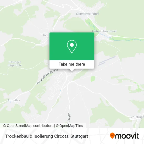 Карта Trockenbau & Isolierung Circota
