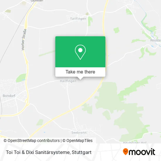 Карта Toi Toi & Dixi Sanitärsysteme