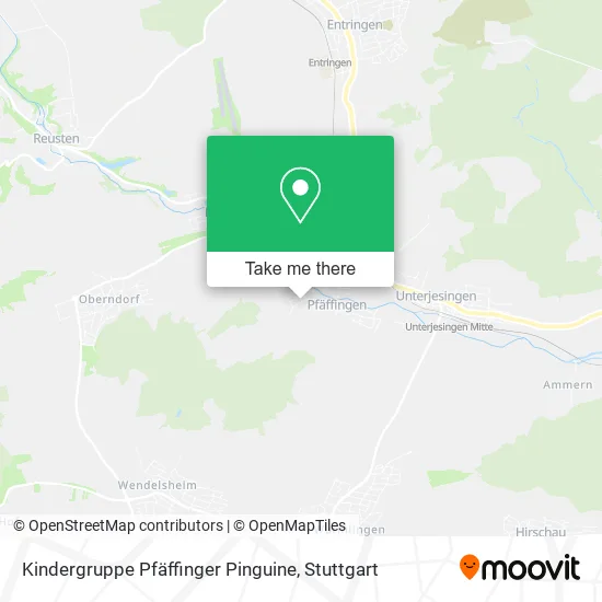 Карта Kindergruppe Pfäffinger Pinguine