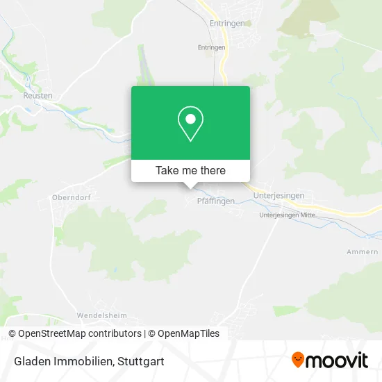 Карта Gladen Immobilien
