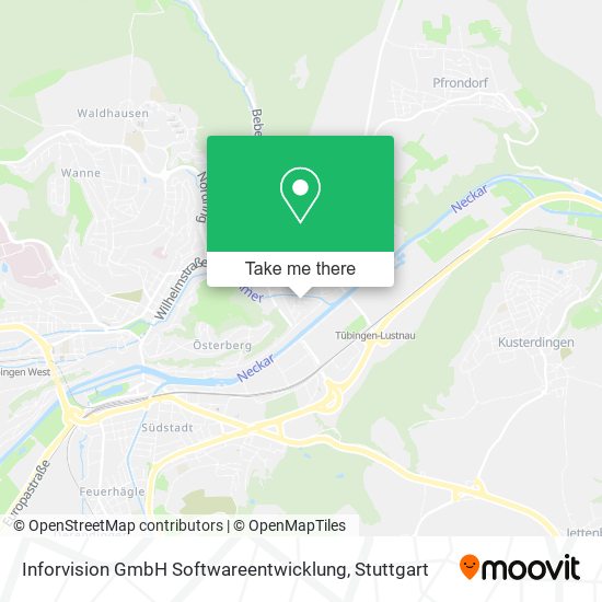 Inforvision GmbH Softwareentwicklung map