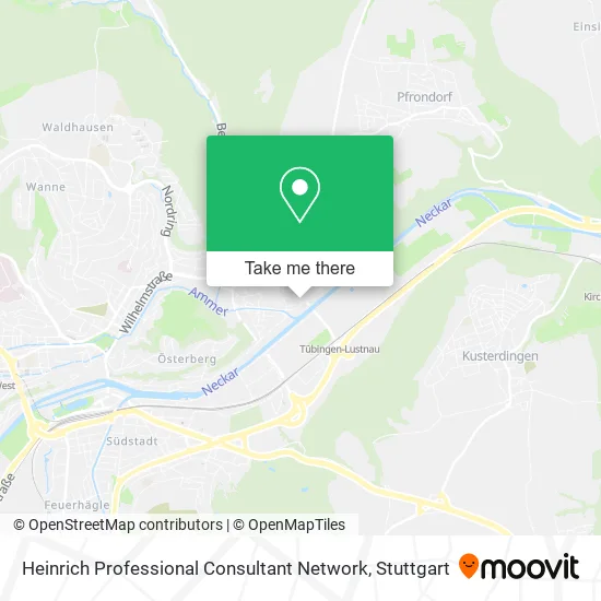 Карта Heinrich Professional Consultant Network