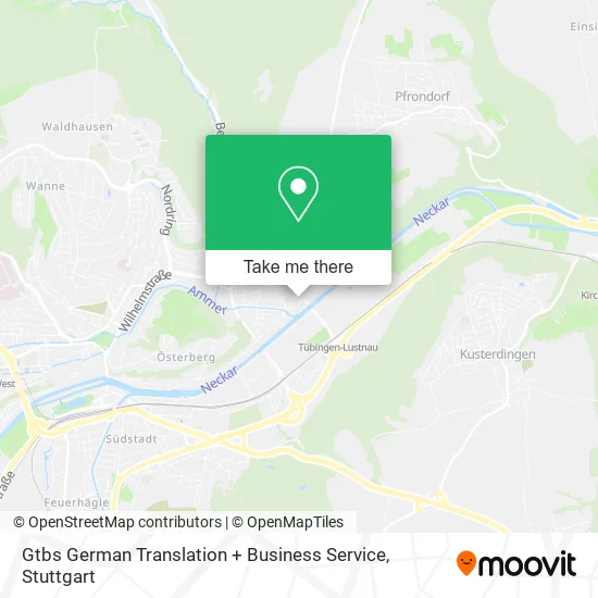 Карта Gtbs German Translation + Business Service