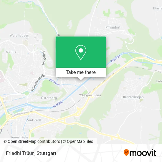 Карта Friedhi Trüün