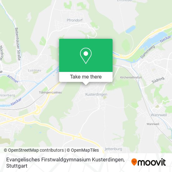 Evangelisches Firstwaldgymnasium Kusterdingen map