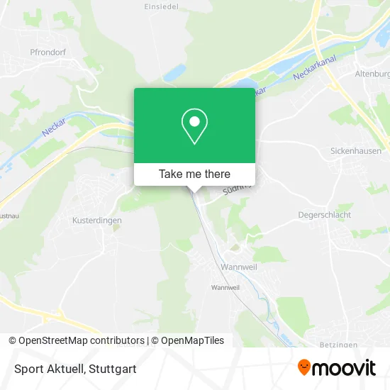 Карта Sport Aktuell