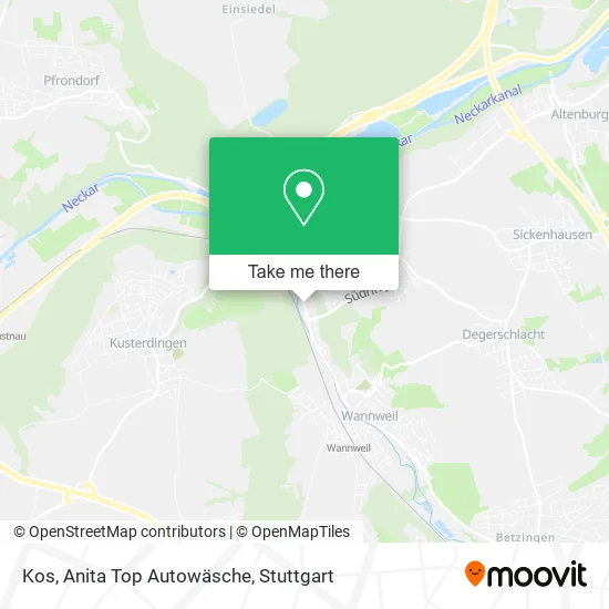 Карта Kos, Anita Top Autowäsche