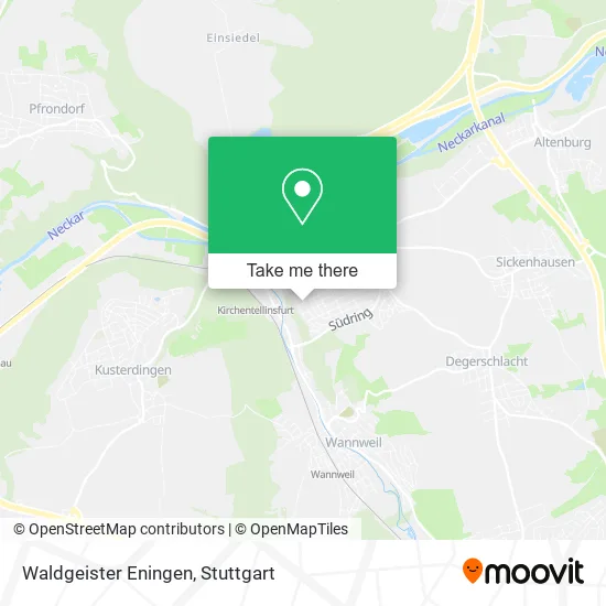 Карта Waldgeister Eningen