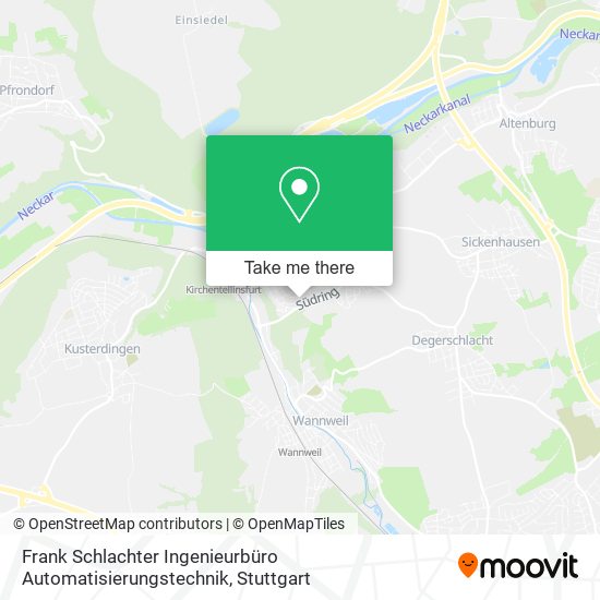 Frank Schlachter Ingenieurbüro Automatisierungstechnik map