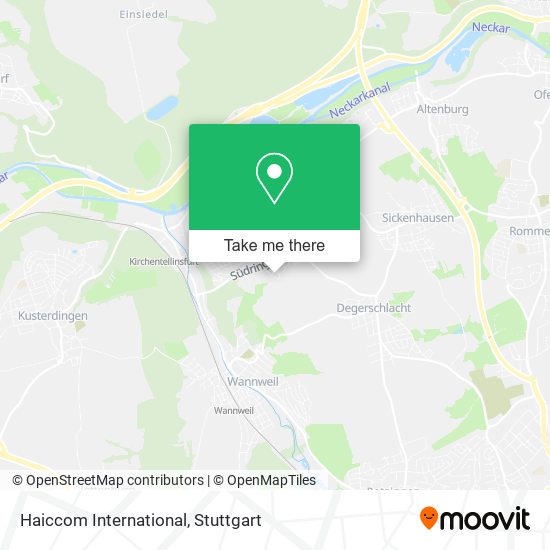 Haiccom International map