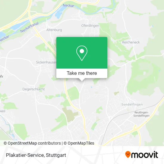 Карта Plakatier-Service