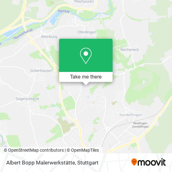 Карта Albert Bopp Malerwerkstätte