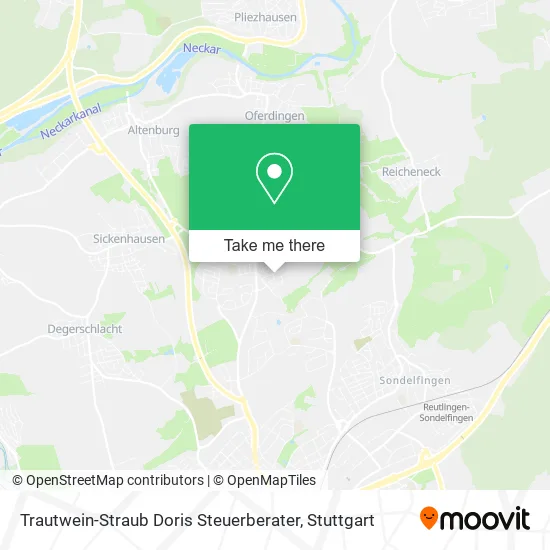 Карта Trautwein-Straub Doris Steuerberater