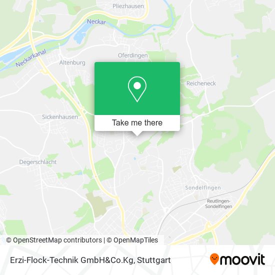Erzi-Flock-Technik GmbH&Co.Kg map