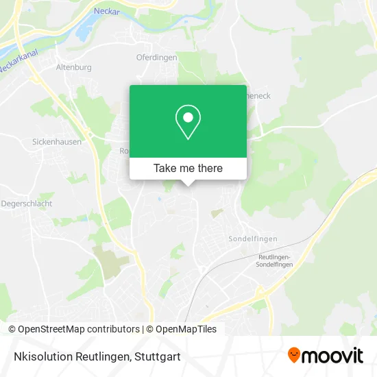Nkisolution Reutlingen map