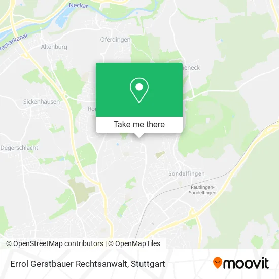 Карта Errol Gerstbauer Rechtsanwalt