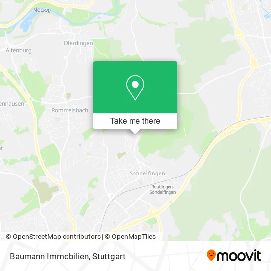 Карта Baumann Immobilien