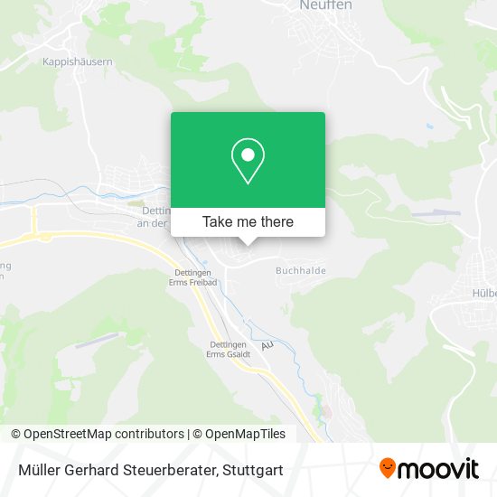 Müller Gerhard Steuerberater map