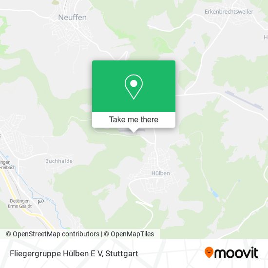 Fliegergruppe Hülben E V map